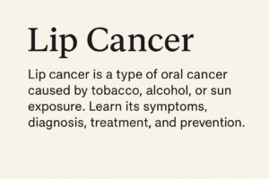 Lip Cancer